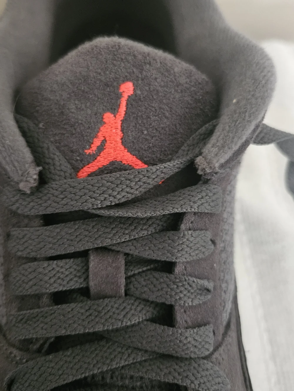 Jordan Flight Court Men’s Size 10 Low Top Dark Grey Infrared HF3255-003